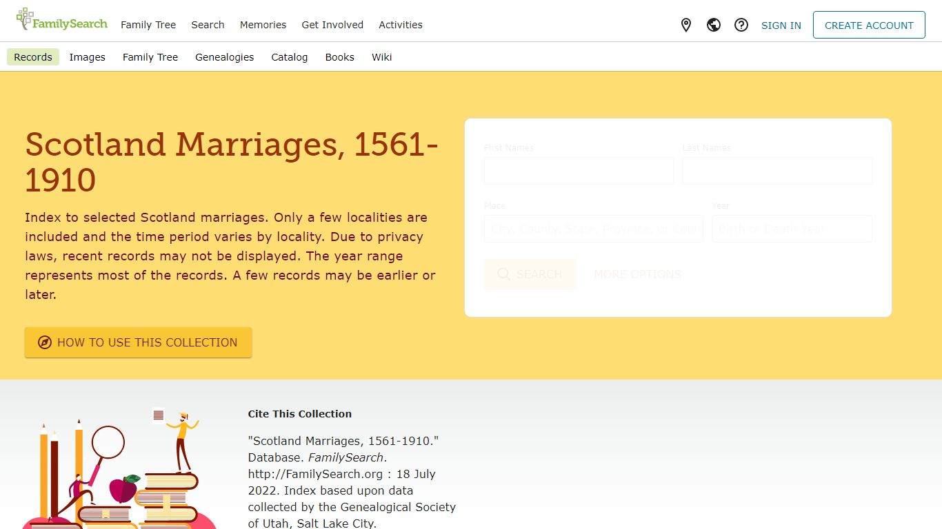 Scotland Marriages, 1561-1910 • FamilySearch